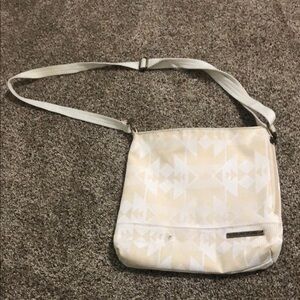 Dakine Cream and White Crossbody Bag
